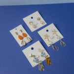 Boucles d'Oreilles Triple Luxe