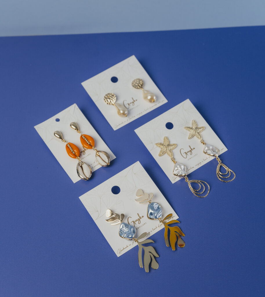 Boucles d'Oreilles Triple Luxe