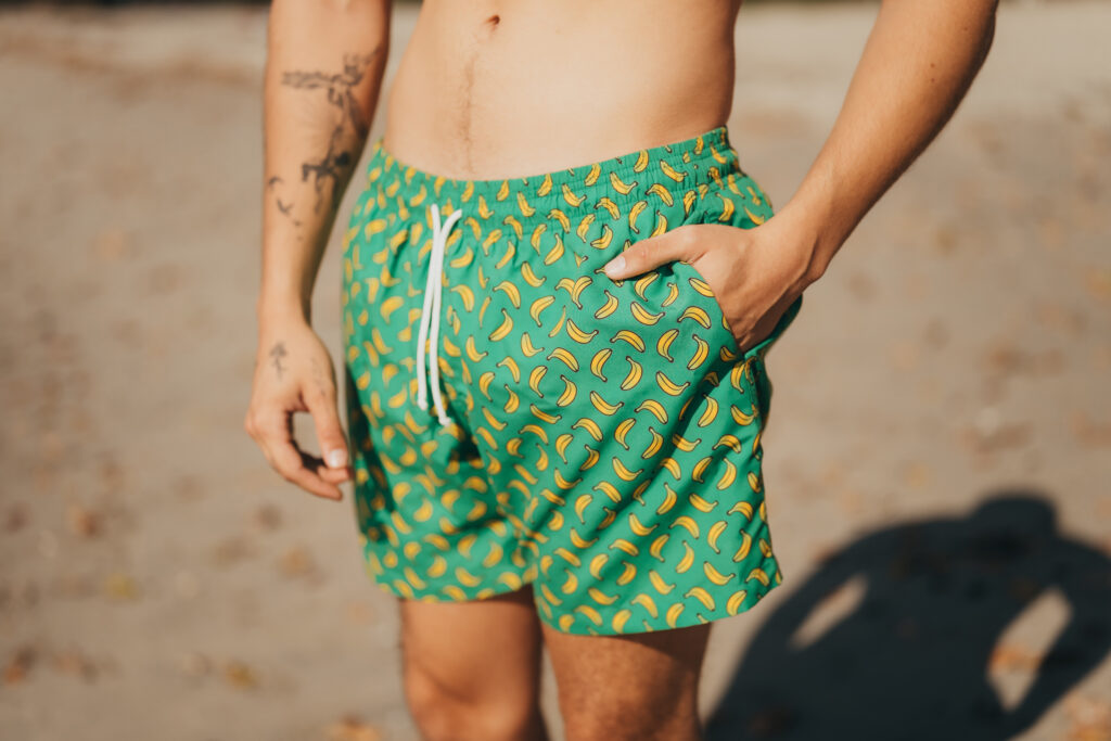 Swimshort Green Bananas