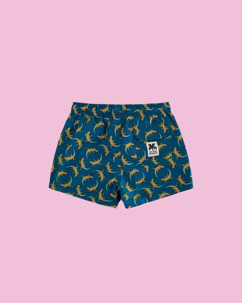 Kids Swim Short - Gecko
